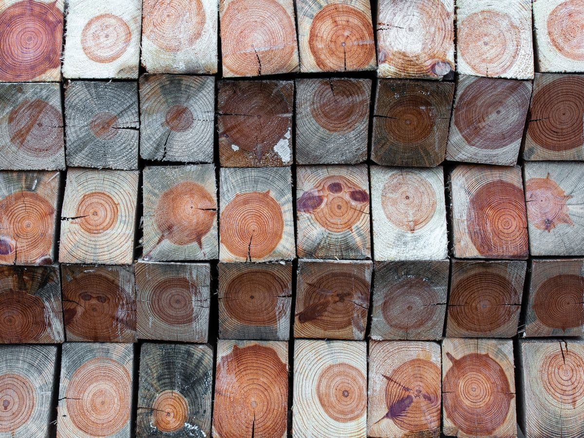 Pilar de maçaranduba 12 × 12 cm · 3 m